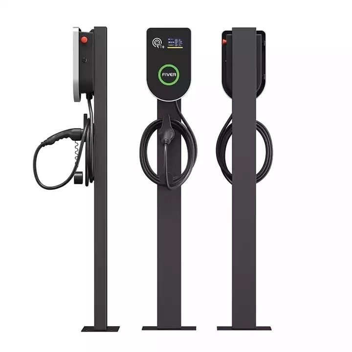 32A station de charge commerciale publique du niveau 2 EV avec OCPP 1,6 Wifi 4G