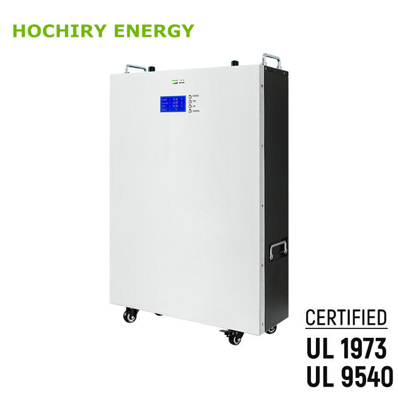 système à énergie solaire de mur de stockage de paquet de batterie au lithium de 48V 5Kwh 10Kwh 20Kwh LiFePO4