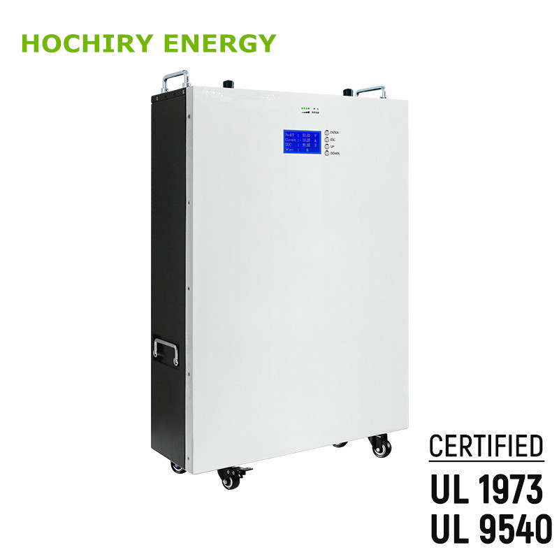 système à énergie solaire de mur de stockage de paquet de batterie au lithium de 48V 5Kwh 10Kwh 20Kwh LiFePO4