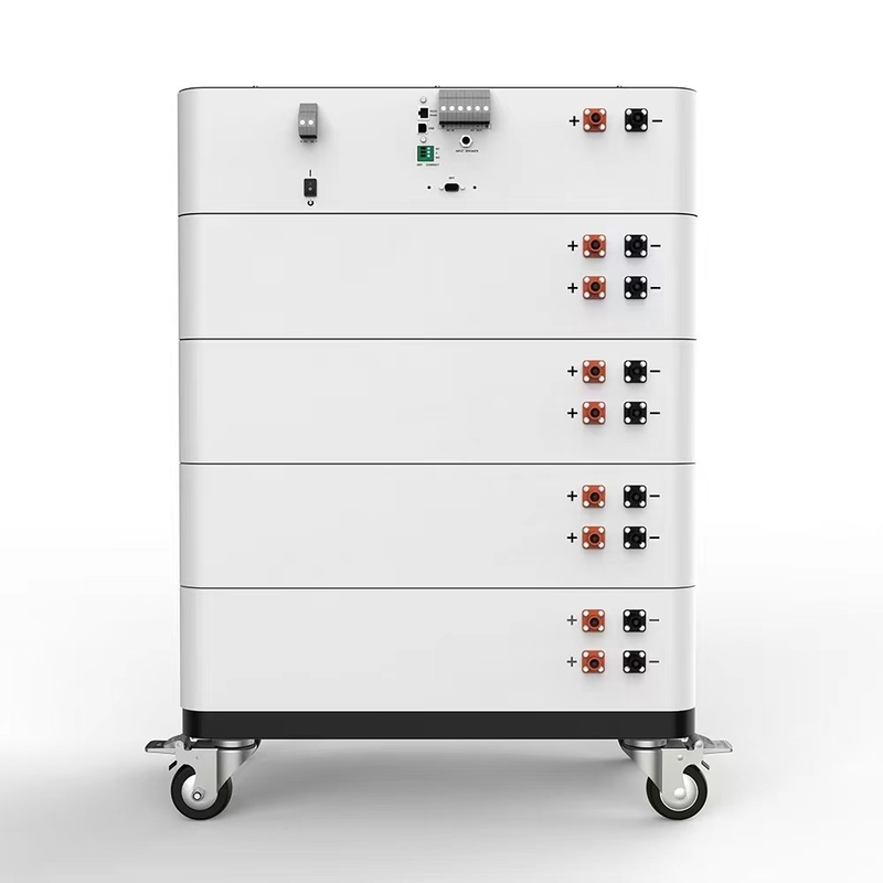 Accueil Système de stockage d'énergie solaire modulaire empilable Growatt 51.2v 10kwh 20kwh 30kwh 50kwh Lifepo4