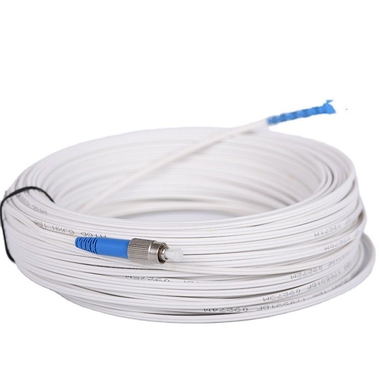 100M 1 fil d'acier extérieur d'intérieur du câble optique G657A FRP de fibre de noyau 8.5kg/km