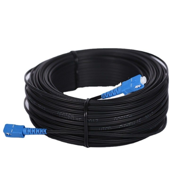 100M 1 fil d'acier extérieur d'intérieur du câble optique G657A FRP de fibre de noyau 8.5kg/km