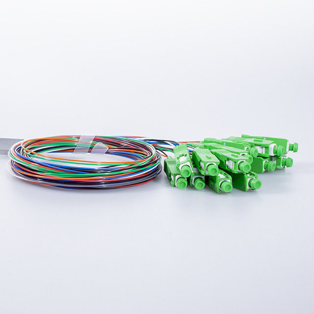 Tube en acier optique optique Mini Type du diviseur 0.9mm de PLC de fibre de PSM 1X16