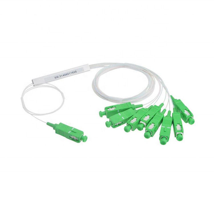 Tube en acier optique optique Mini Type du diviseur 0.9mm de PLC de fibre de PSM 1X16
