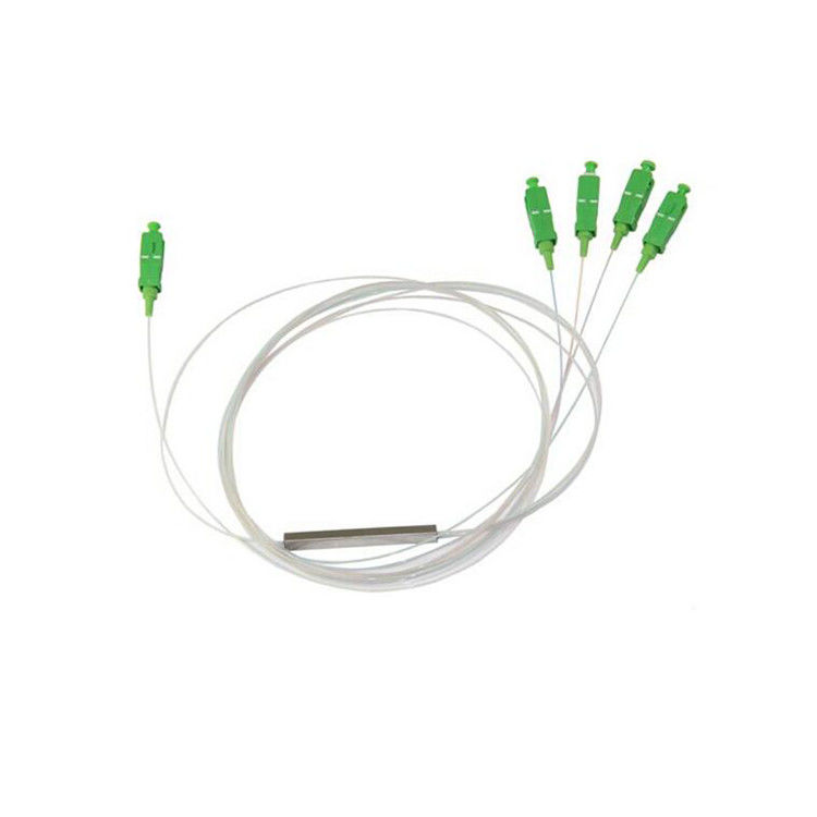 Diviseur optique en acier de fibre de PLC de tube diviseur/900um de PLC de G.657A GPON EPON FTTH