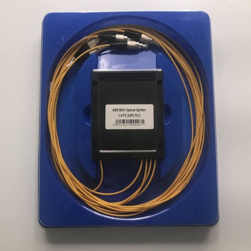 ABS de fibre optique du diviseur 1x8 de PLC de FTTB FTTH SC/UPC en forme de boîte