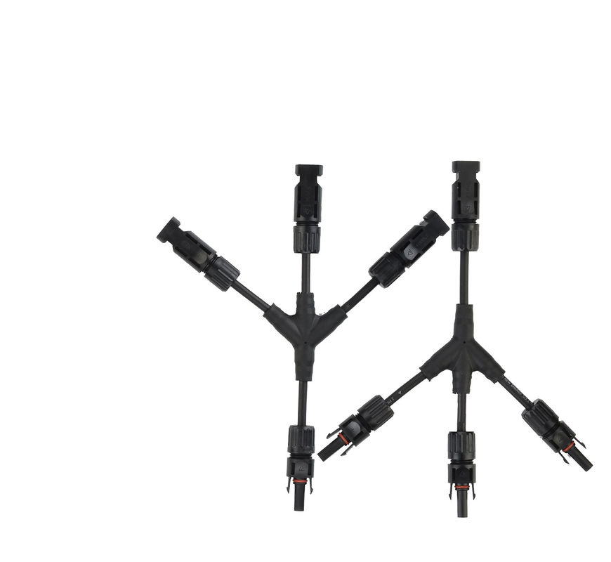 3 à 1 se réunir rapides de branche multi du connecteur MC4 pour la centrale
