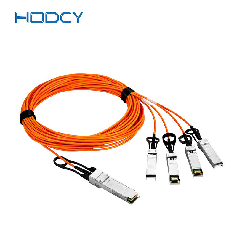 MPO à la corde de correction optique de fibre de MPO 12F LSZH OM3 1260 - longueur d'onde 1650nm