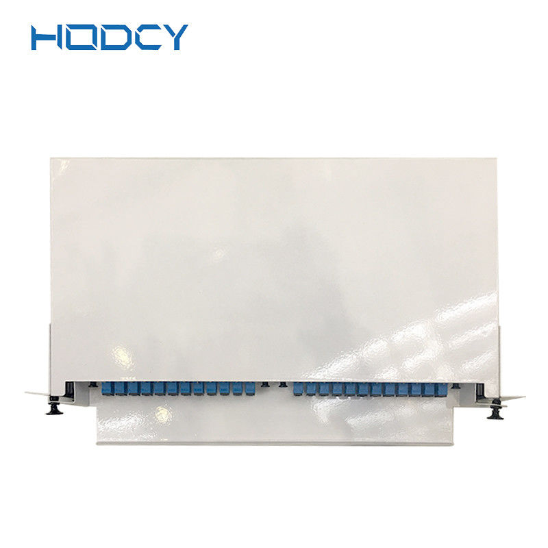 Noyaux optiques fixés au mur SMC du tableau de connexions de fibre 48 pour le Cabinet extérieur de télécom
