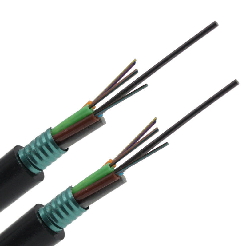 12 24 câbles optiques lâches de fibre de tube de 48cores GYTS tout l'appui diélectrique d'individu