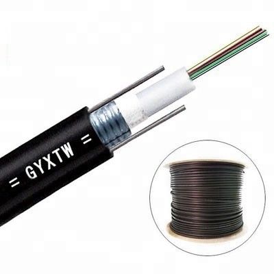 2-24 parallèle blindé FRP de double de câble optique de fibre multimode du noyau GYXTW