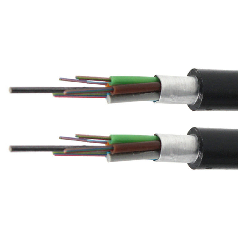 Noyau extérieur blindé G652D 250μm du câble optique GYTA 2-288 de fibre de mode unitaire