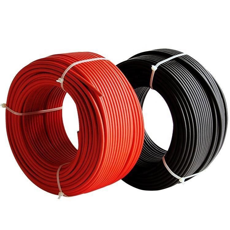 conducteur 2000 de cuivre bidon par résistance solaire de flamme d'A.W.G. de Dual Core de câble de 1.5mm2 picovolte