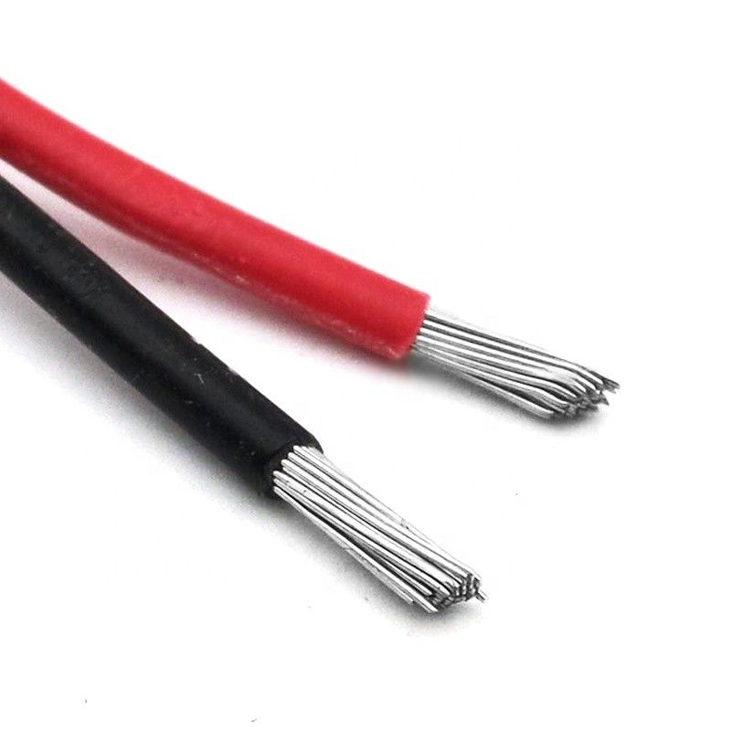 conducteur 2000 de cuivre bidon par résistance solaire de flamme d'A.W.G. de Dual Core de câble de 1.5mm2 picovolte