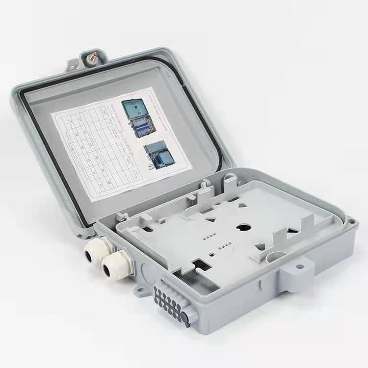 Coffret d'extrémité de distribution de l'équipement FTTH de FDB, 24 boîtes optiques de diviseur de fibre de noyau