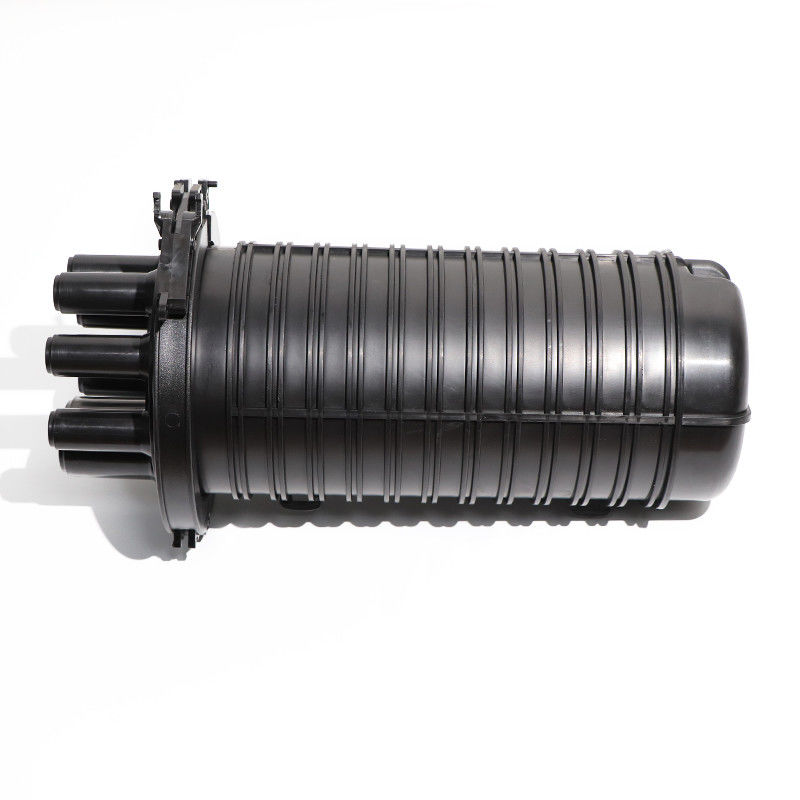 Type thermo-rétrécissable aérien 507*200mm de boîte de jonction de clôture d'épissure de fibre de 144 noyaux
