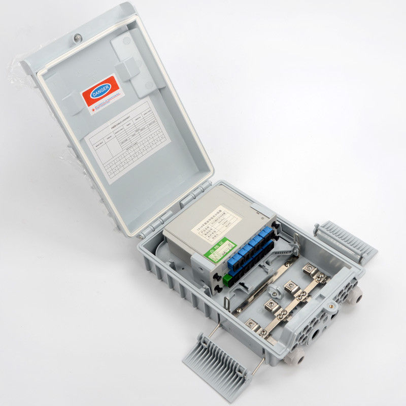 16 mur extérieur de Caixa Caja de coffret d'extrémité d'Access de fibre du noyau FTTH avec CTO Inline Drop Cable