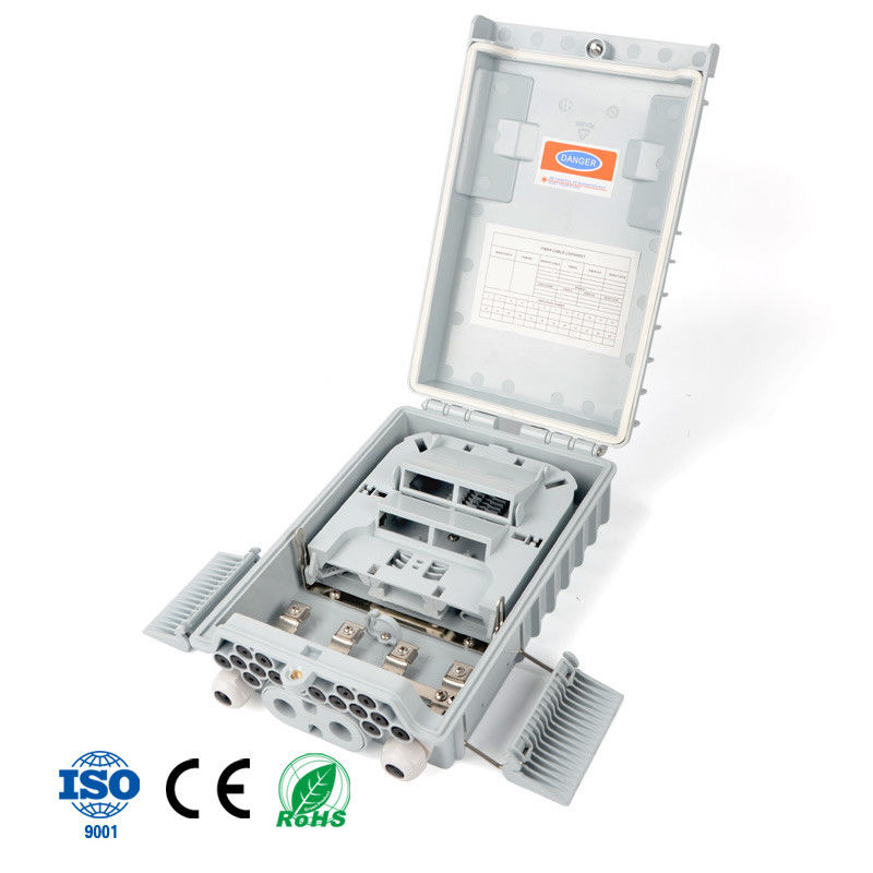 16 mur extérieur de Caixa Caja de coffret d'extrémité d'Access de fibre du noyau FTTH avec CTO Inline Drop Cable