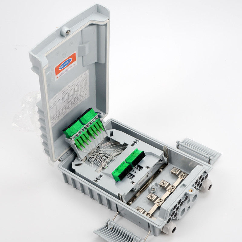 16 mur extérieur de Caixa Caja de coffret d'extrémité d'Access de fibre du noyau FTTH avec CTO Inline Drop Cable