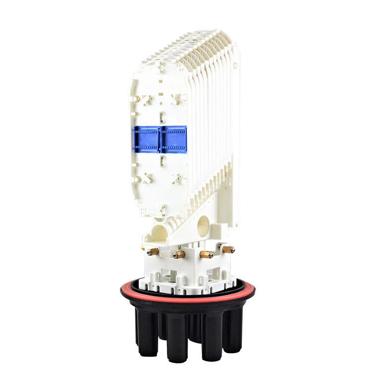 le type ODM du dôme 288F d'OEM optique de plateaux de la fermeture 8 d'épissure de fibre acceptent