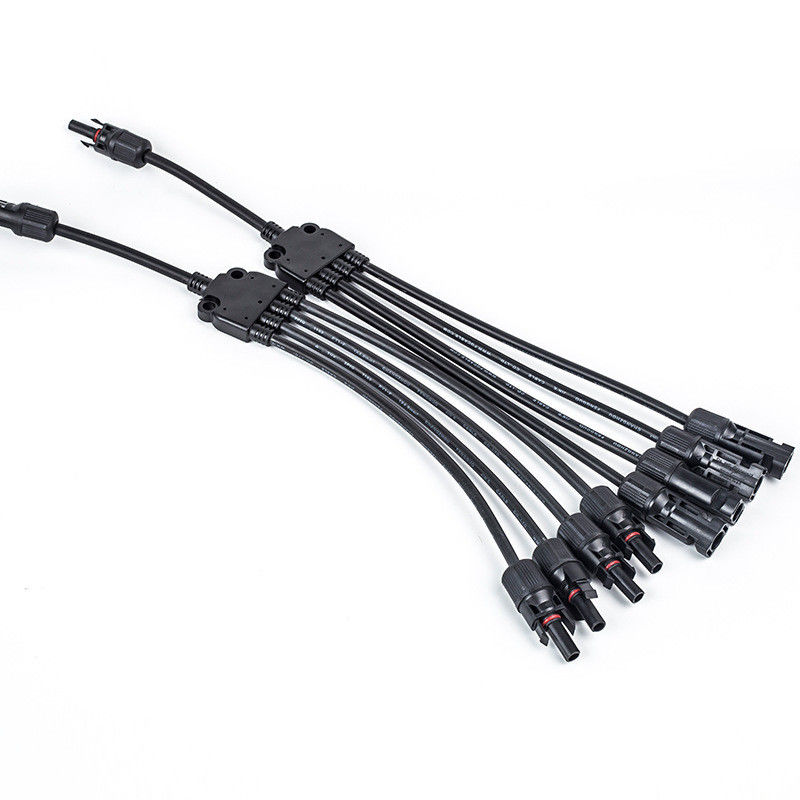 IP68 solaire du tuyau d'embranchement de MC4 Y 1 à 4 pour la production d'électricité