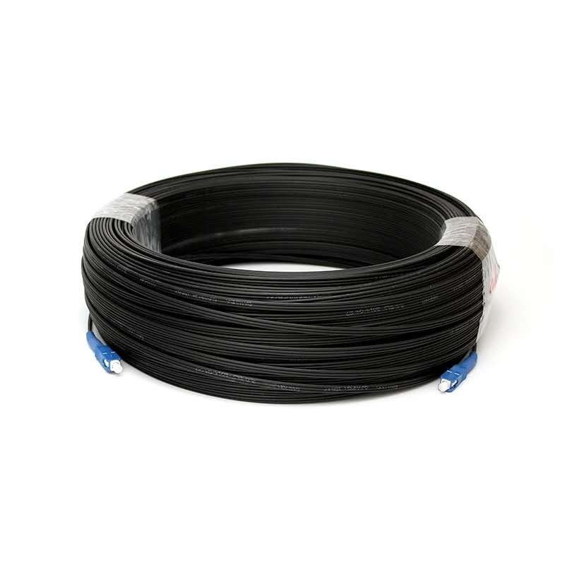 Fibre de FTTH au câble à la maison, câble optique de fibre de Sc 1F-4F de 8.5kg/km