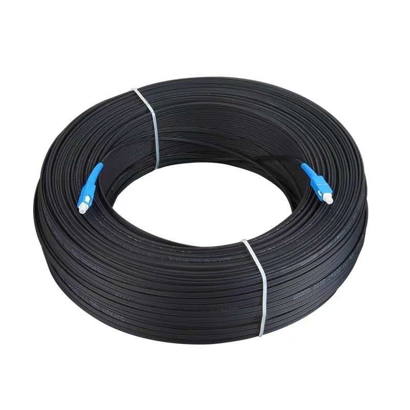 Fibre de FTTH au câble à la maison, câble optique de fibre de Sc 1F-4F de 8.5kg/km