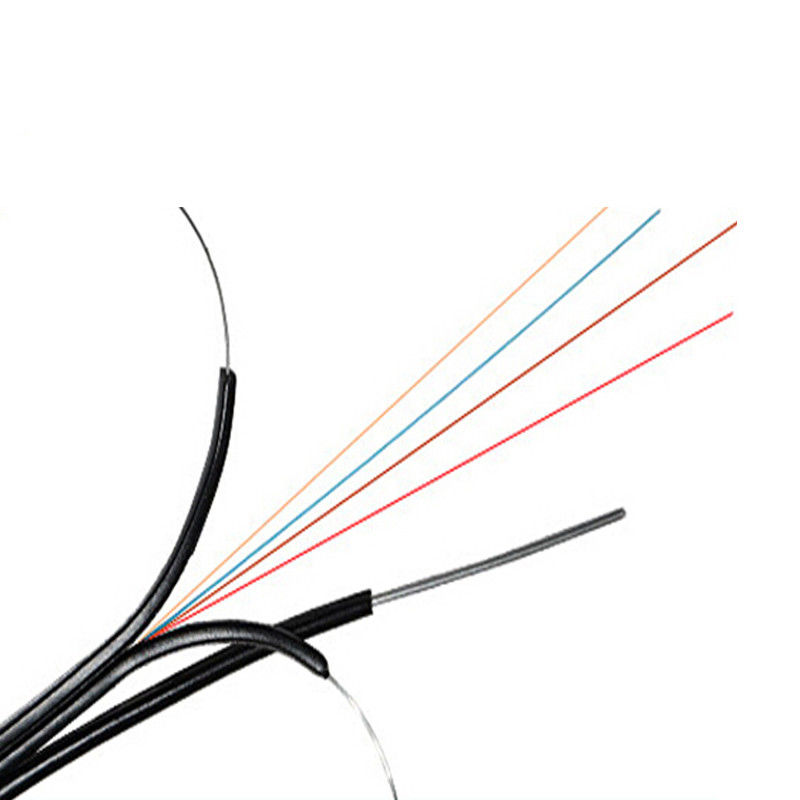 Type plat optique extérieur mode unitaire du câble 2km G657A1 LSZH de fibre de baisse de FTTH