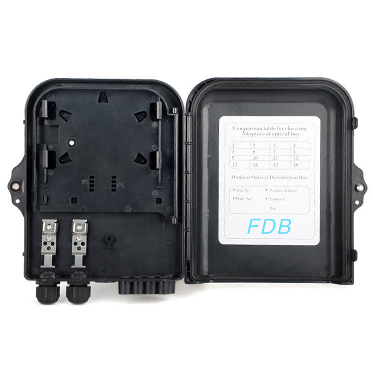 Boîte optique extérieure 1.8KG de diviseur des noyaux 1x16 FTTH de la boîte de distribution de fibre 16