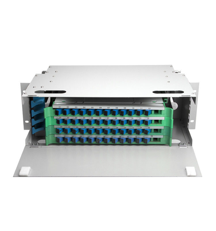 144 12 96 24 ports du panneau électrique IP55 48 de fibre de Sc ODF de noyau