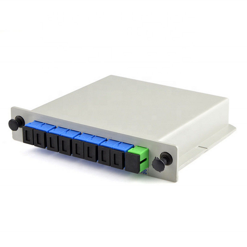 Type optique longueur d'onde du diviseur 1*8 de PLC de fibre DIN 1X8-PLC SC/UPC de 1260nm-1650nm