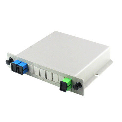 PLC optique du diviseur DIN 1X2 de PLC de fibre de Sc UPC pour le réseau de FTTX/FTTH