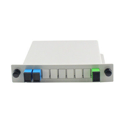 PLC optique du diviseur DIN 1X2 de PLC de fibre de Sc UPC pour le réseau de FTTX/FTTH