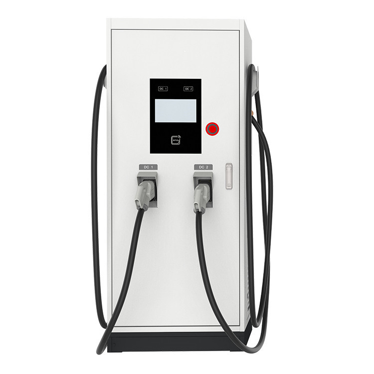 C.C 360KW a dédoublé le type plancher de la station de charge d'EV IP55 tenant la norme européenne