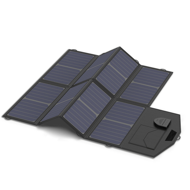 carnet compatible gauche parallèle pliable du chargeur 5V USB de panneau solaire du système 70W à énergie solaire