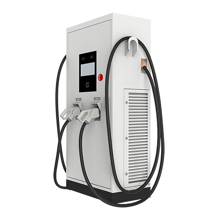C.C 360KW a dédoublé le type plancher de la station de charge d'EV IP55 tenant la norme européenne