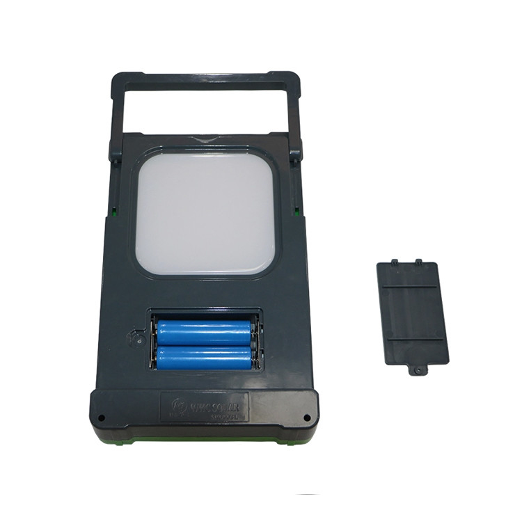 Support solaire portatif de Kit Panel For Home Emergency de groupe électrogène de lampe-torche 