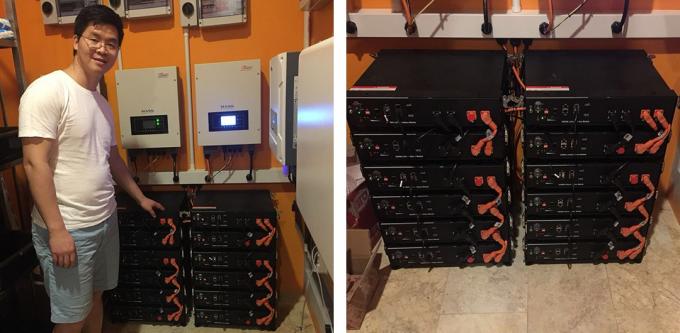 paquet de batterie du produit-GSL ENERGY-EIA 2U Lifepo4 48V 50Ah pour le stockage de l'énergie à la maison 24kwh-img